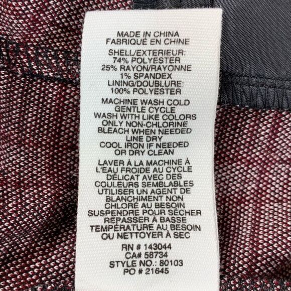 Anthropologie Avec Les Filles Plaid Blazer Notch Lapel Preppy Jacket Red Size XS - Picture 11 of 12